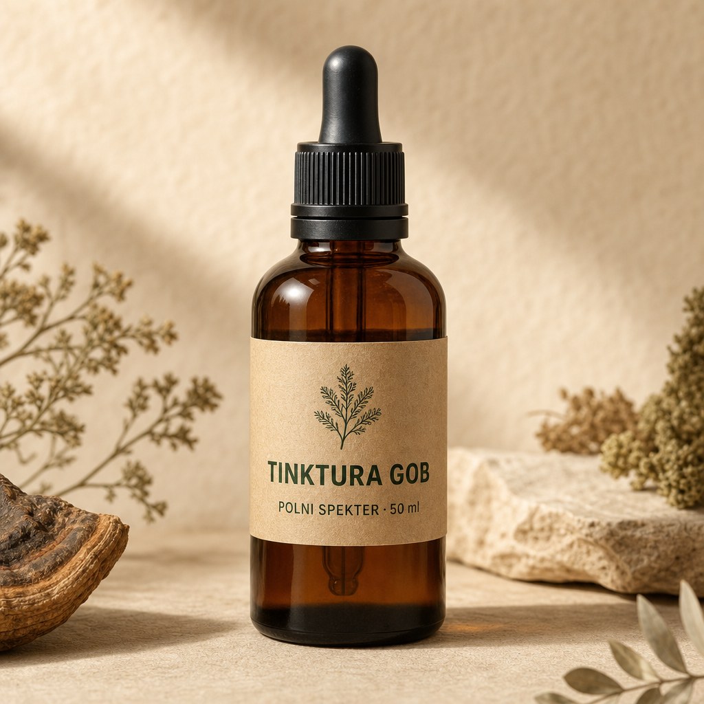 Tinktura gob - polni spekter, 50ml